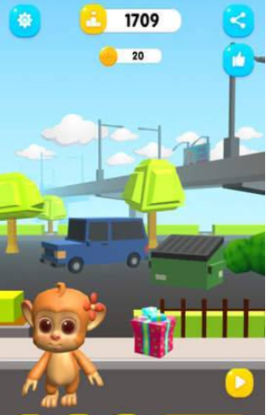 猴子跑酷冒险手游app截图