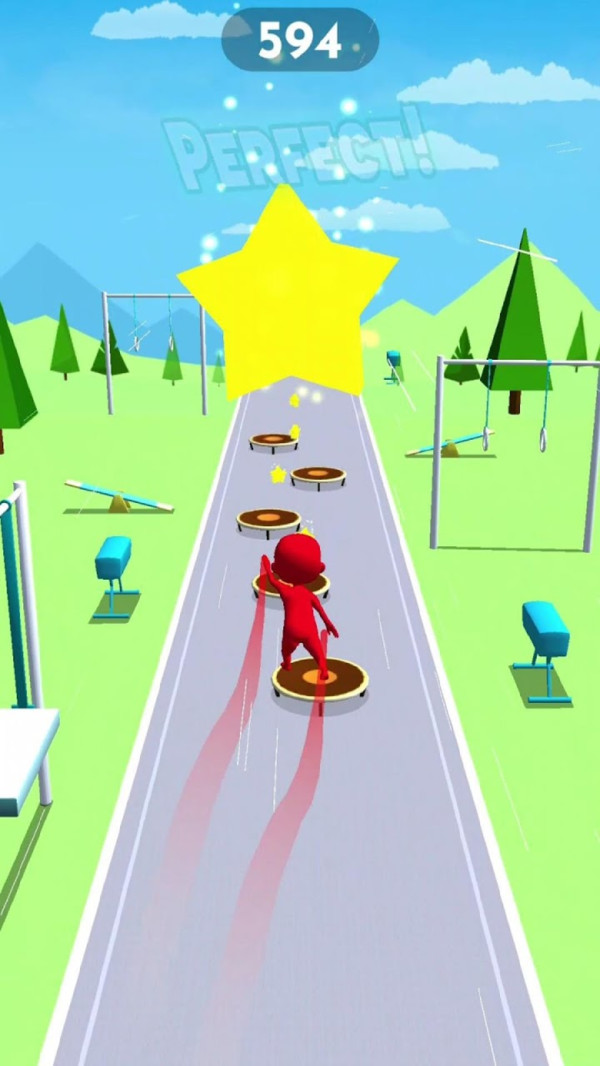 欢乐蹦床3D手游app截图