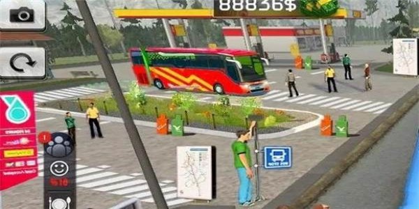 印度尼西亚公交车模拟器2020手游app截图