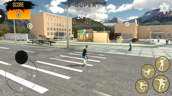 滑板模拟器手游app截图