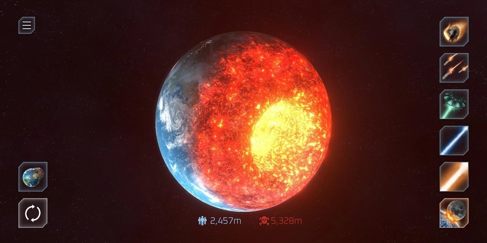 地球爆炸模拟器手游app截图