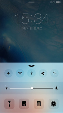 最美iOS8主题锁屏手机软件app截图