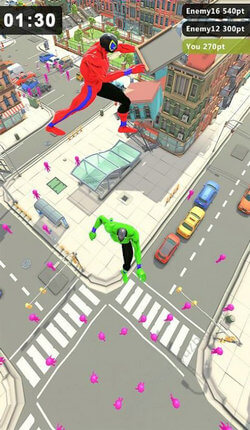 传奇绳索英雄现代城市手游app截图