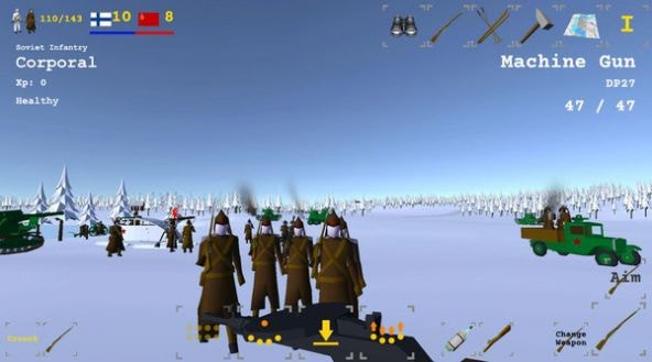 冬战：战地模拟 中文版手游app截图
