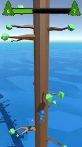 小人爬树3D手游app截图