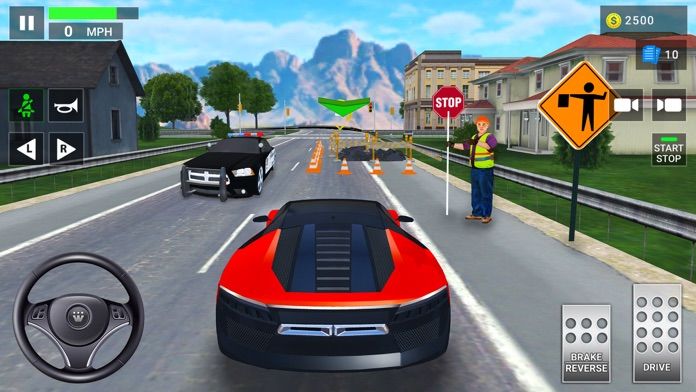 汽车游戏2汽车模拟器手游app截图