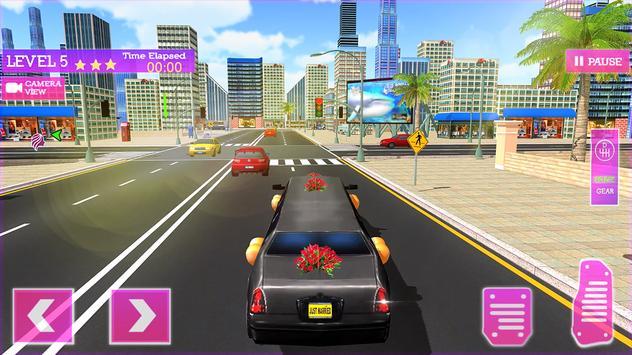 豪华婚车驾驶模拟手游app截图