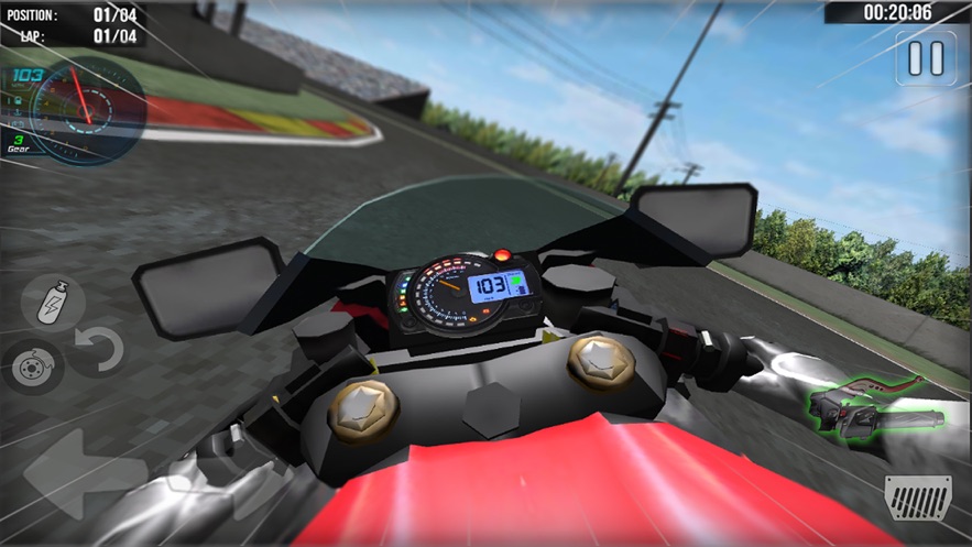 虚拟现实摩托车大赛手游app截图