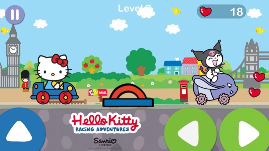 凯蒂猫赛车冒险2手游app截图