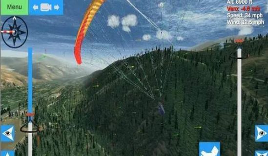 滑翔伞模拟器手游app截图