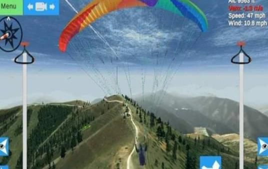 滑翔伞模拟器手游app截图