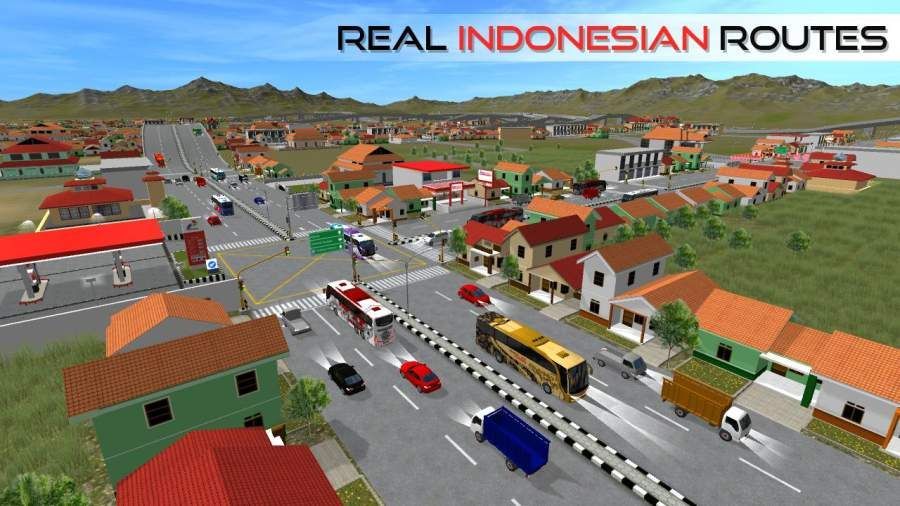 印尼客车模拟器手游app截图