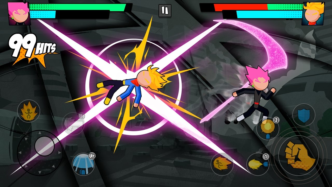 超级龙火柴人战斗 最新免费版手游app截图