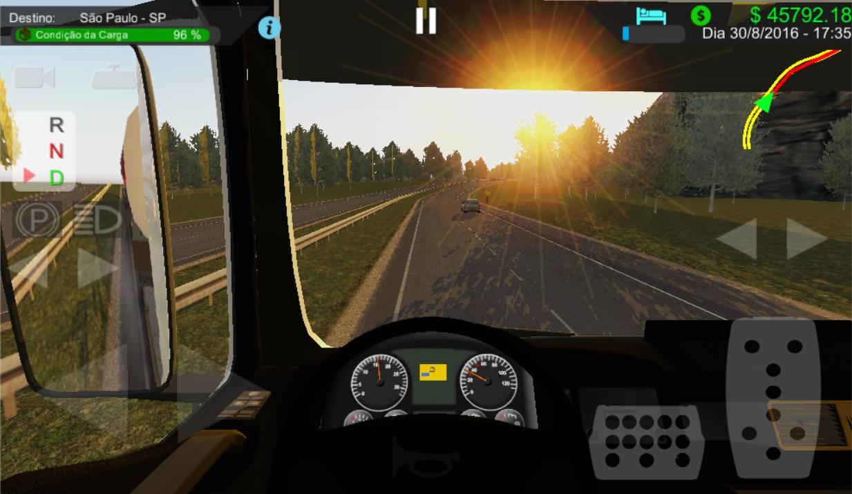 重型大卡车模拟驾驶手游app截图