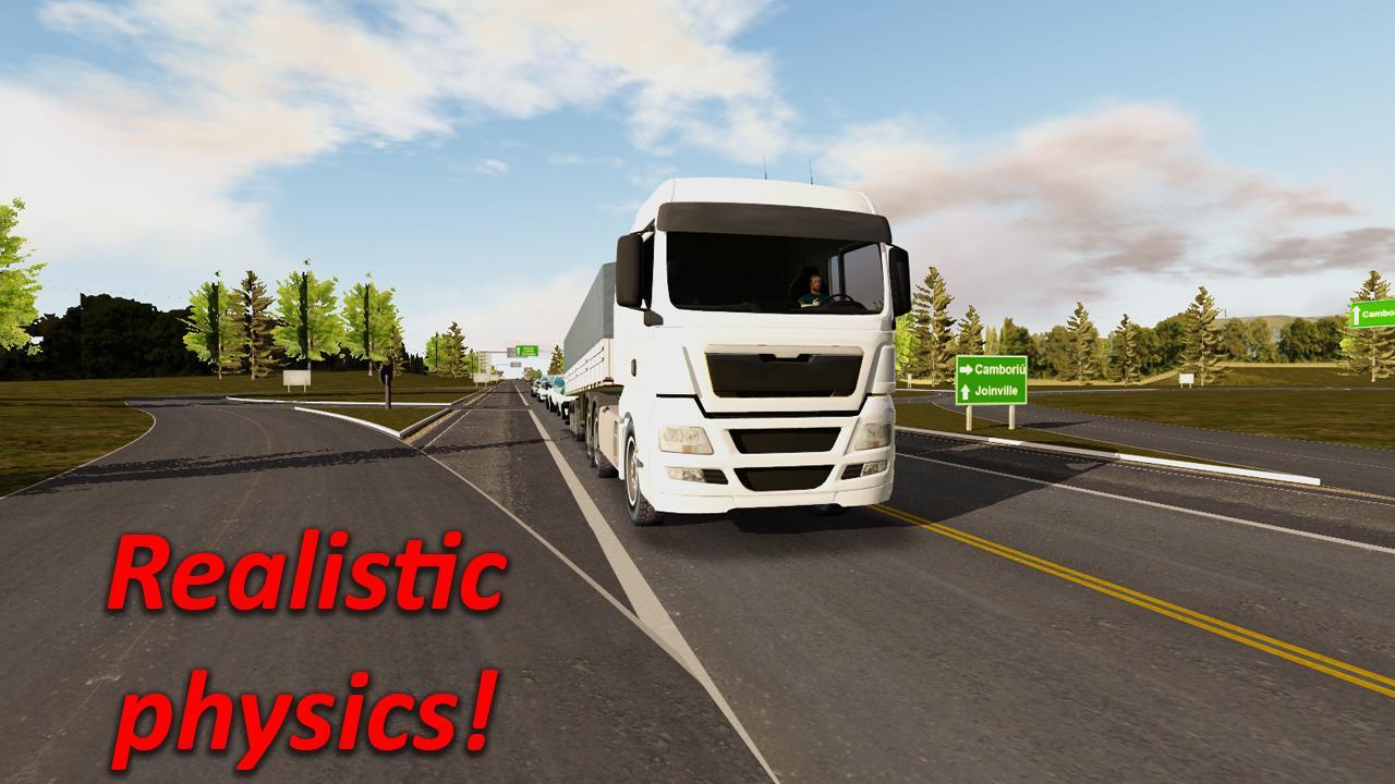 重型大卡车模拟驾驶手游app截图