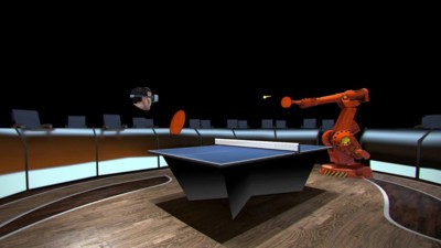 模拟现实乒乓球手游app截图