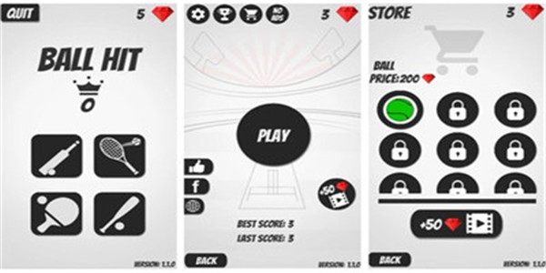 巴尔兹击球挑战赛手游app截图