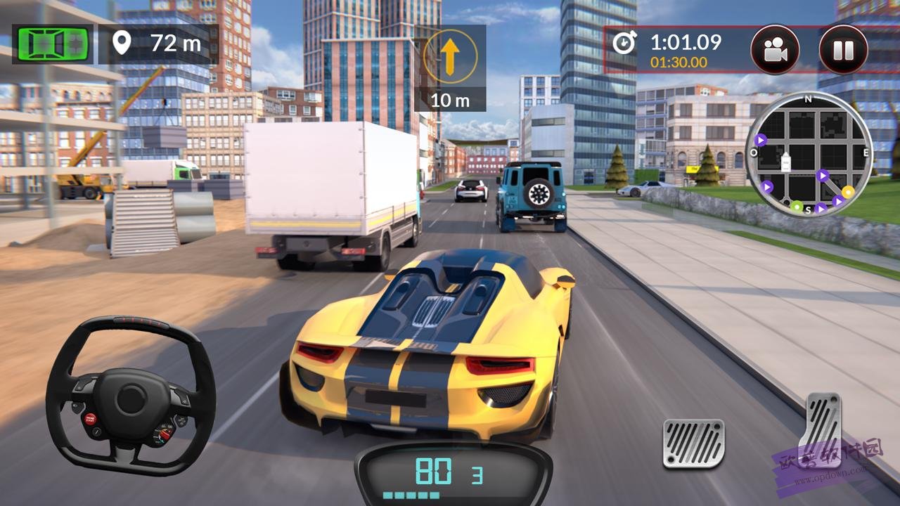 加速驾驶模拟器手游app截图
