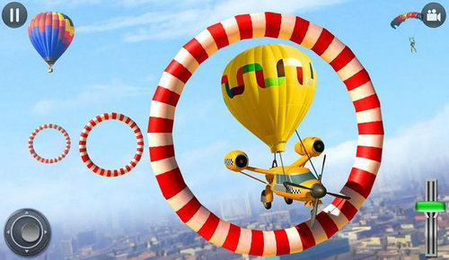 喷气气球飞行出租车手游app截图