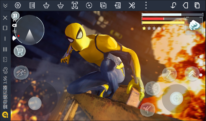 蜘蛛英雄超级犯罪城市战役手游app截图