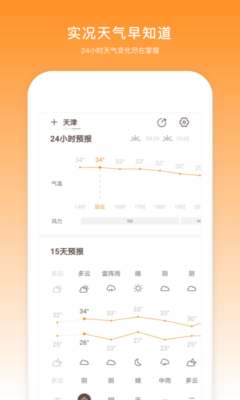 云趣天气 最新版手机软件app截图