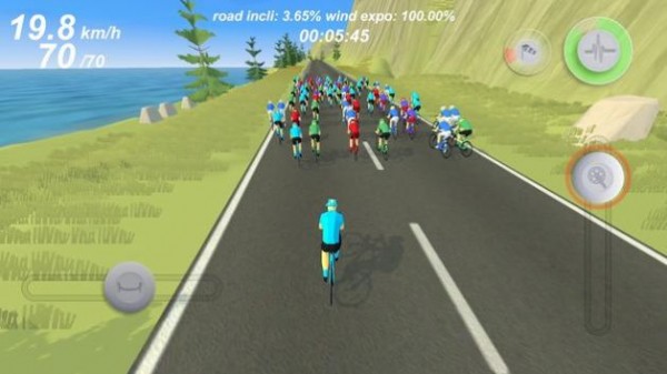 专业自行车模拟手游app截图