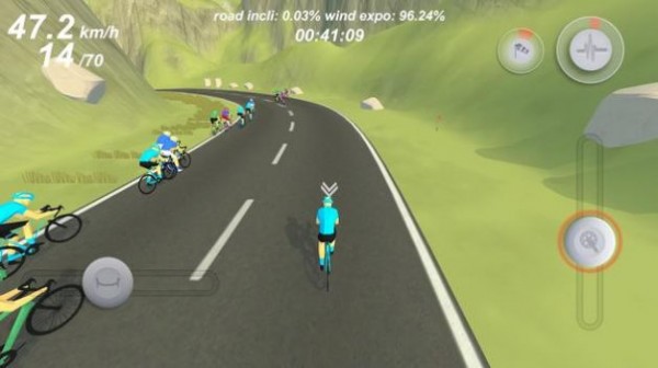 专业自行车模拟手游app截图