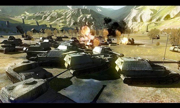 战地坦克模拟器手游app截图