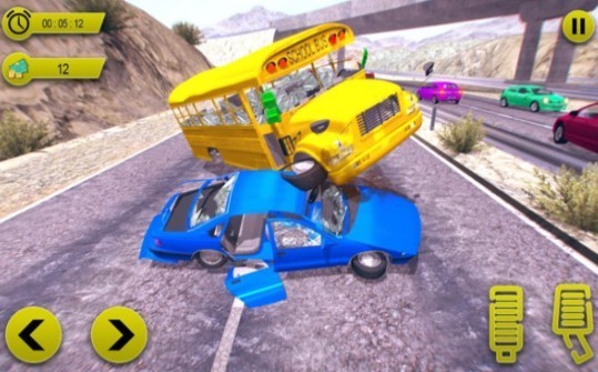 车祸驾驶事故模拟器手游app截图