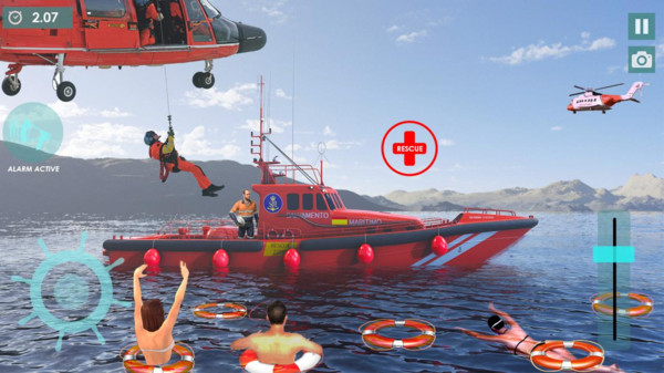 水上救援模拟器手游app截图