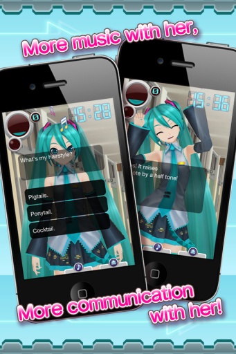 初音未来：虚拟女友 手机版手游app截图
