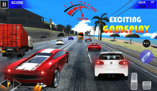 公路GT赛车狂热3D手游app截图