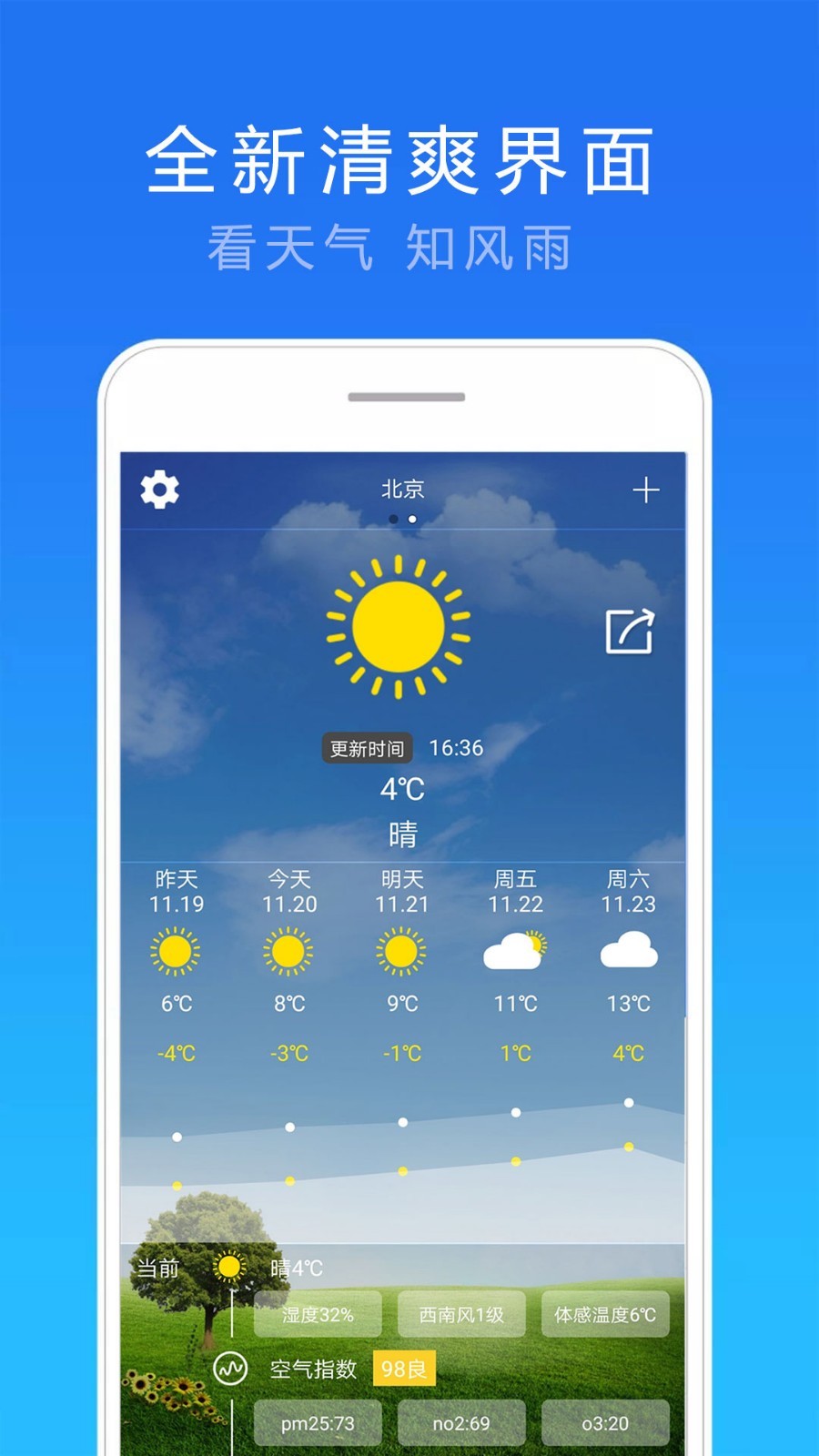 15日实况天气预报手机软件app截图