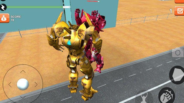 变形机器人3D手游app截图