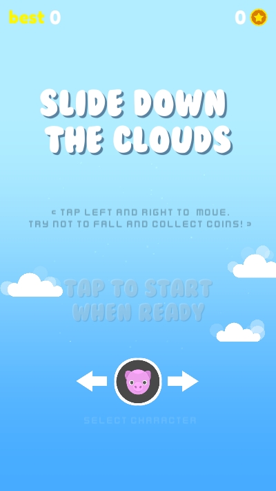 滑下云层手游app截图