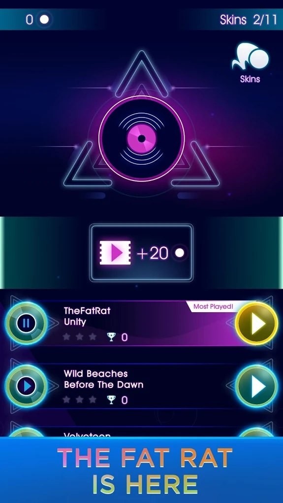 音乐球霓虹灯跳舞 最新版手游app截图