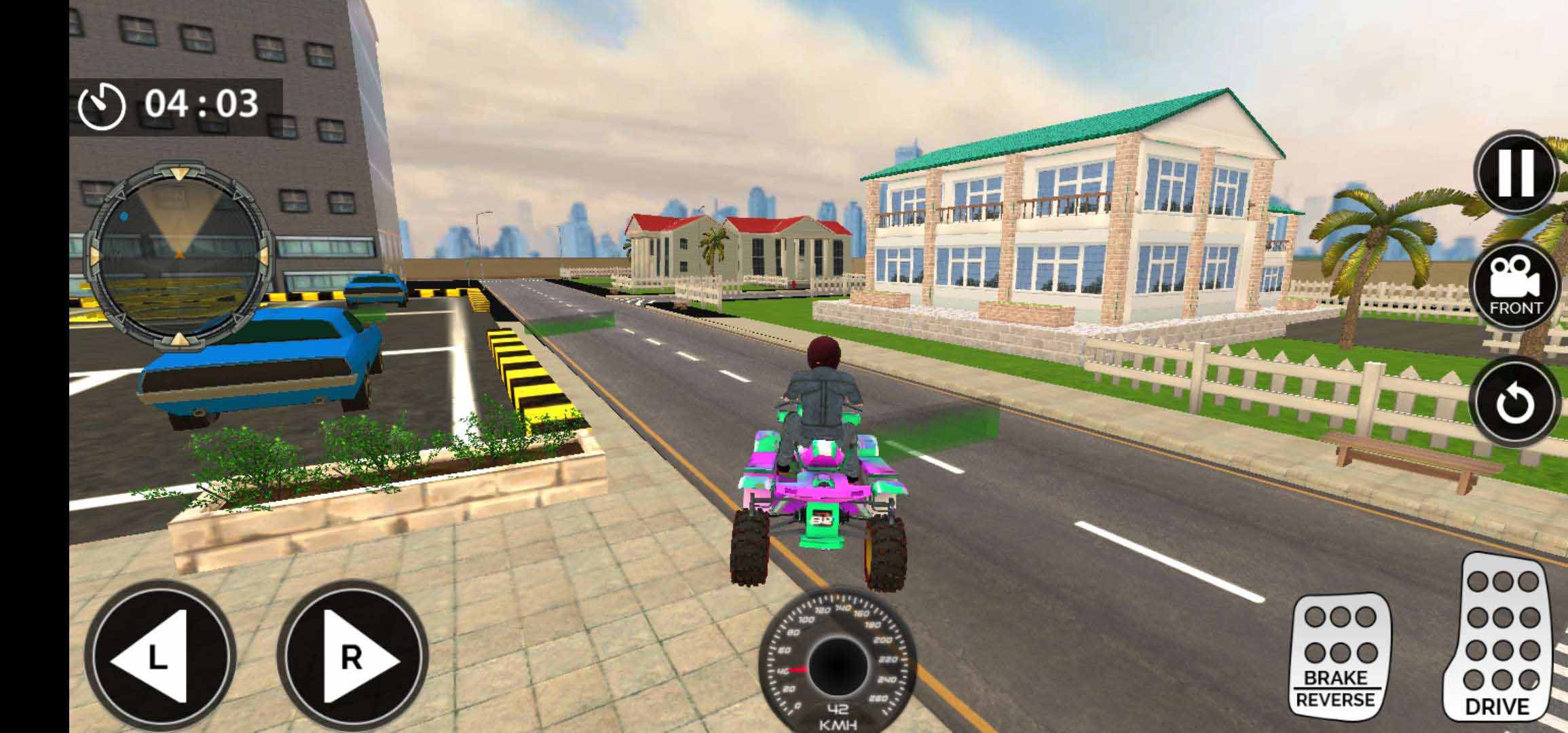 极限屋顶四轮摩托车 最新版手游app截图
