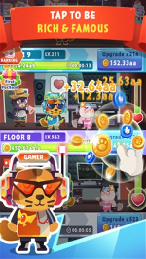 猫咪大亨 中文版手游app截图