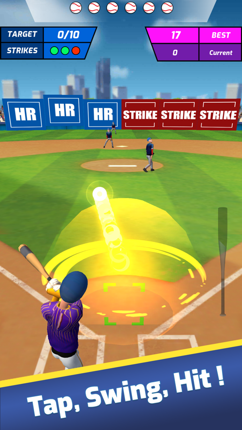 棒球扣杀大赛手游app截图