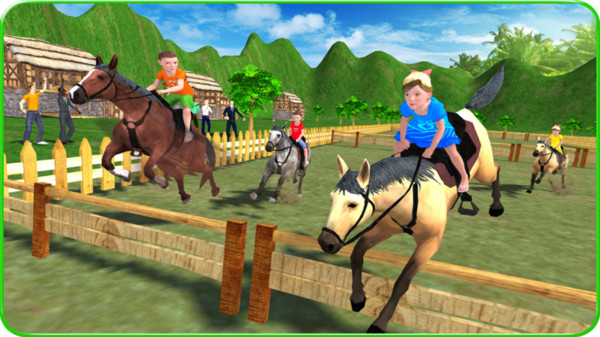 孩子赛马模拟器 最新版手游app截图