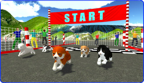小狗跑酷比赛模拟器手游app截图