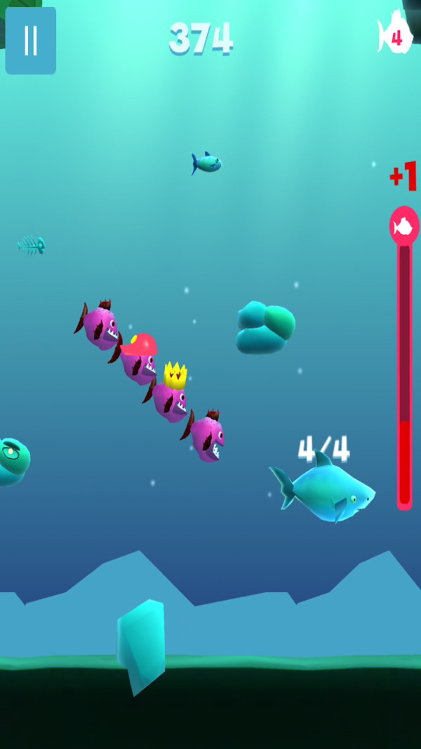 疯狂的食人鱼 最新版手游app截图
