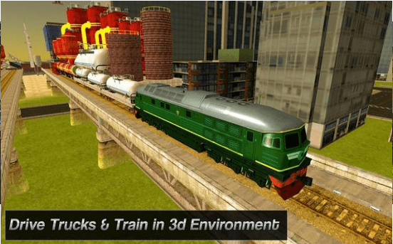 石油运输火车3D手游app截图