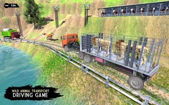 动物运输卡车驾驶模拟器 最新版手游app截图