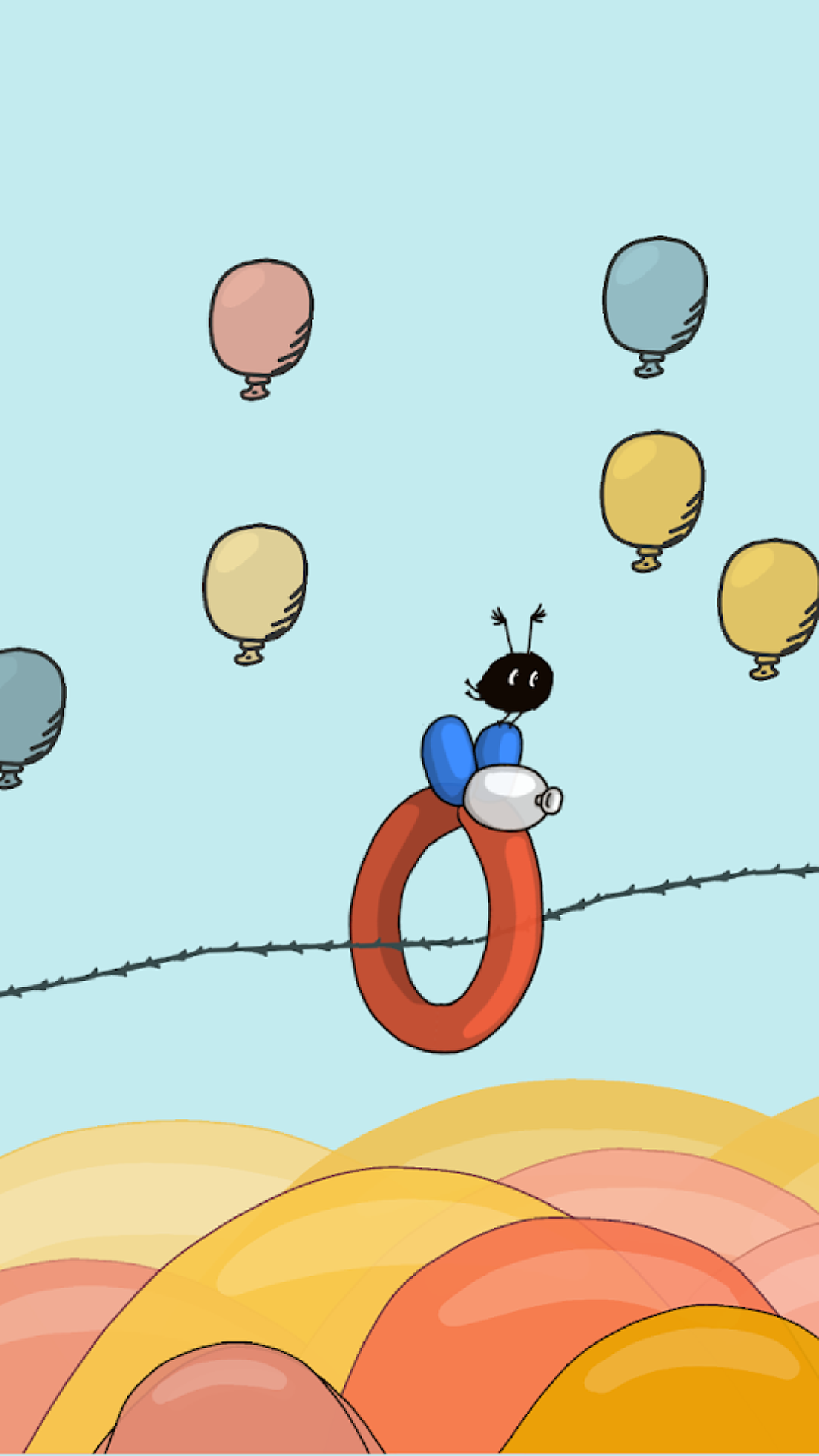 气球旅行：拯救小飞虫手游app截图