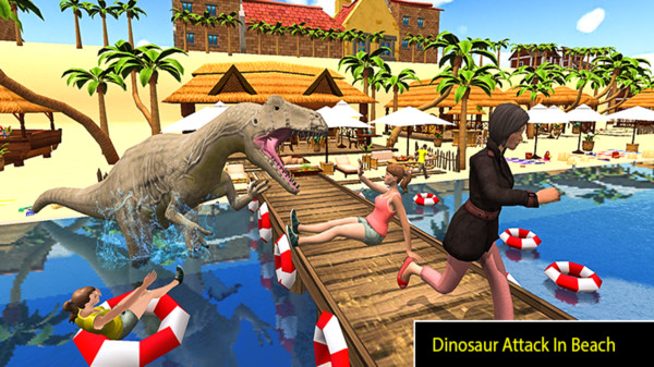 海滩恐龙大猎杀手游app截图