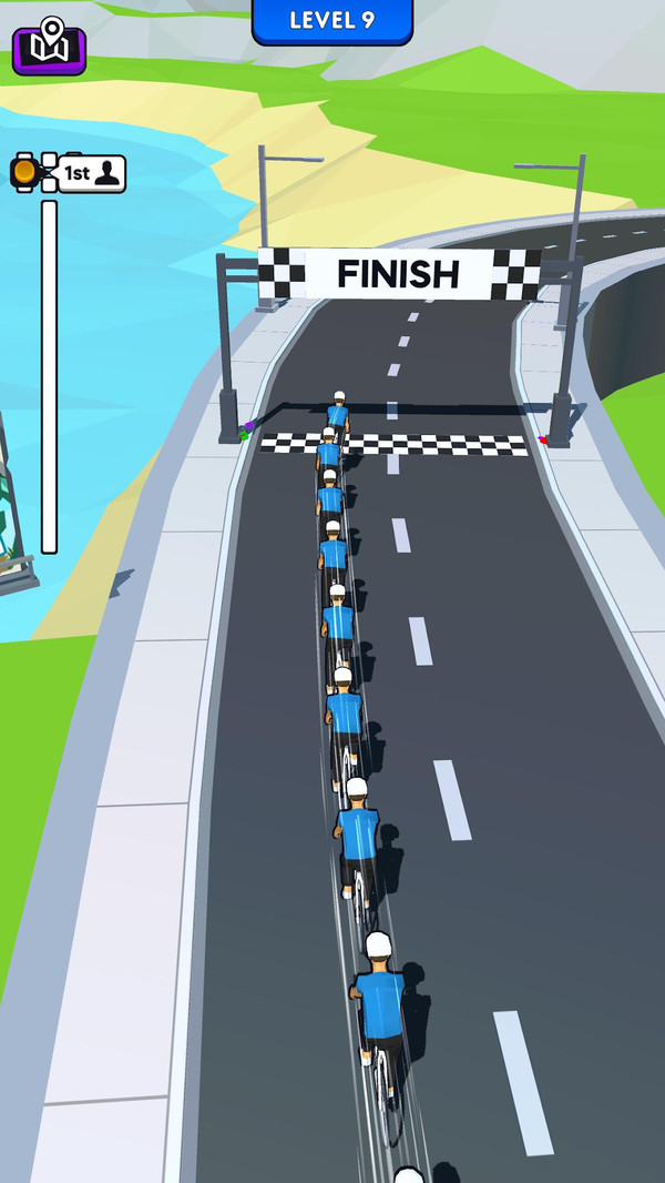 自行车队手游app截图