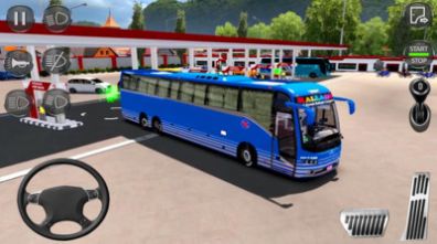 欧洲巴士教练模拟器 中文版手游app截图