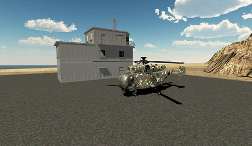 现代直升机模拟器2020手游app截图