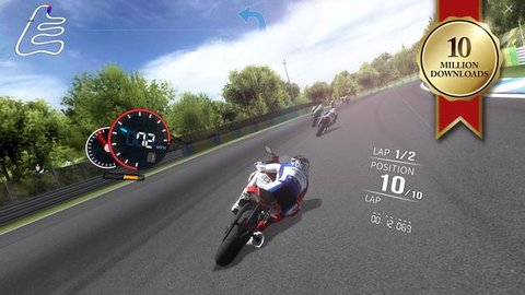 摩托车压弯模拟器手游app截图